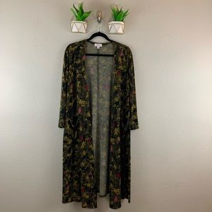 Lularoe Sarah Cardigan Size Small Duster Triangle